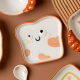Porcelain Toast Plate